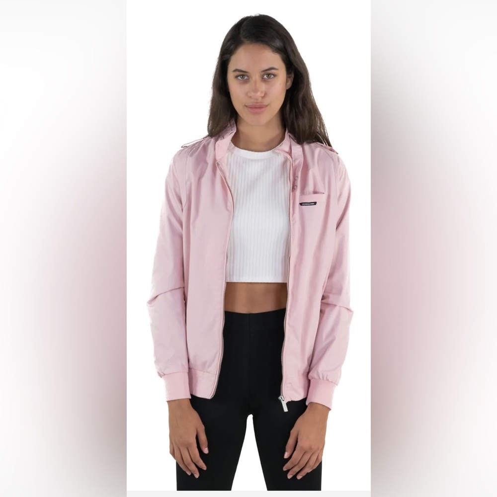 Members Only Iconic jacket in Light Pink